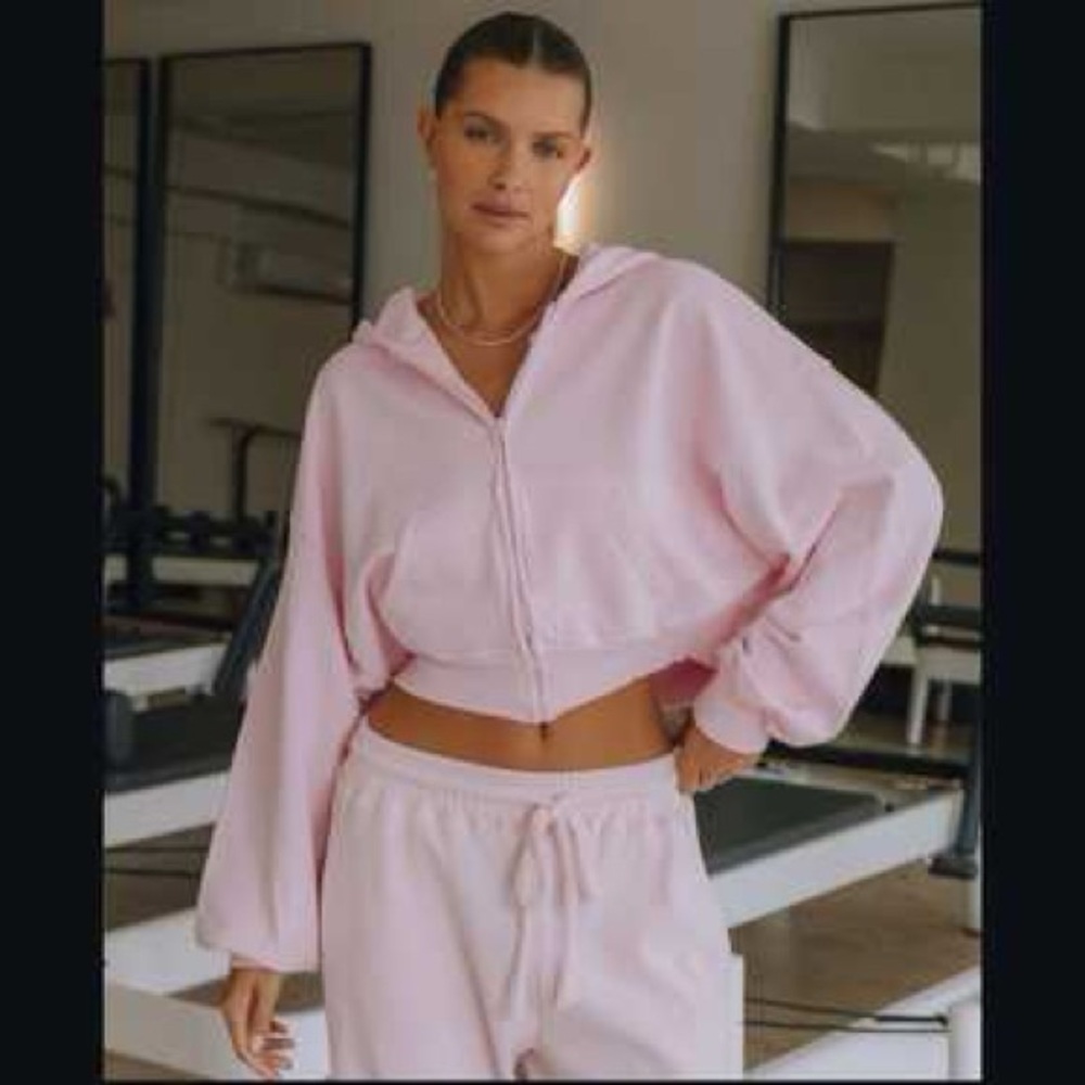 Daily Drills Cropped Zip-Up XS/S